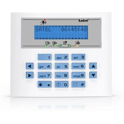Satel INT-KLCDS-BL Smart Home Steuerung - Alarmzentrale-Zubehör Satel INT-KLCDS-BL Smart Home Steuerung - Alarmzentrale-Zubehör