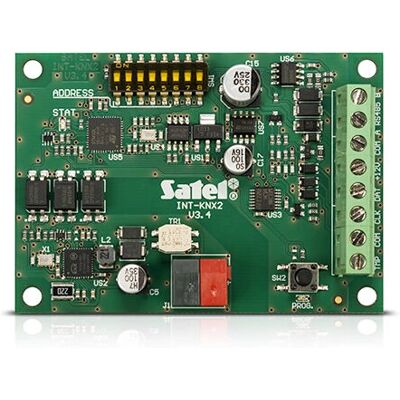 Satel INT-KNX-2 Hälytyssarja - Vihreä - 12V - Pääpiirilevy - Hälytysjärjestelmän laajennus Satel INT-KNX-2 Hälytyssarja - Vihreä - 12V - Pääpiirilevy - Hälytysjärjestelmän laajennus