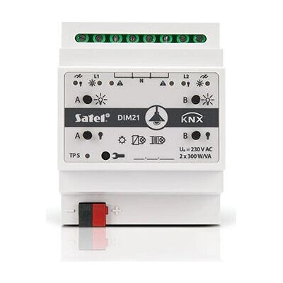 Satel KNX-DIM21 Smart Home Dimmer - 2-Kanal Satel KNX-DIM21 Smart Home Dimmer - 2-Kanal