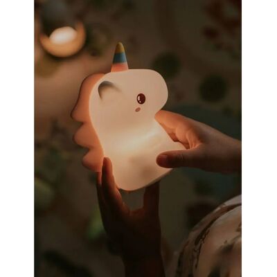 Mary's Einhorn Nachttischlampe - Wiederaufladbar RGB Warmweiß 3000K - Nachtlicht Mary's Einhorn Nachttischlampe - Wiederaufladbar RGB Warmweiß 3000K - Nachtlicht