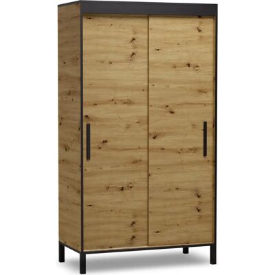 ADRK Furniture - Brig - 120x60x221 cm - Kleiderschrank - Wardrobe ADRK Furniture - Brig - 120x60x221 cm - Kleiderschrank - Wardrobe