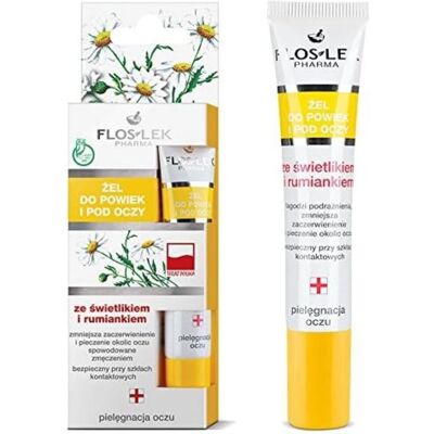 FlosLek Pharma Eye Care - Augengel mit Kamille & Augentrost 15 ml FlosLek Pharma Eye Care - Augengel mit Kamille & Augentrost 15 ml
