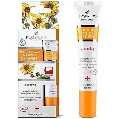 FlosLek Pharma Eye Care Arnica Augengel - Reduziert dunkle Ringe & Schwellungen FlosLek Pharma Eye Care Arnica Augengel - Reduziert dunkle Ringe & Schwellungen