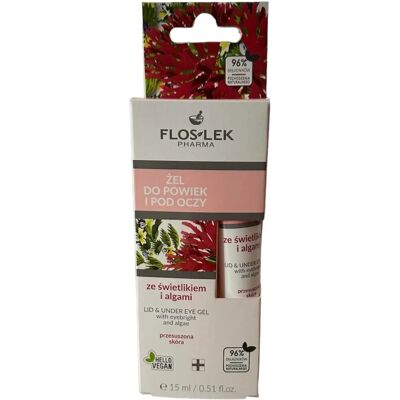Floslek Augen Revitalisierendes Gel mit Algen & Augentrost Floslek Augen Revitalisierendes Gel mit Algen & Augentrost