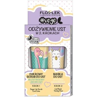 FlosLek Lippenpflege Nourish-Set - Lippenpflege FlosLek Lippenpflege Nourish-Set - Lippenpflege