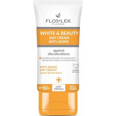 FlosLek Pharma White & Beauty Anti-Aging Tagescreme SPF50+ 30ml FlosLek Pharma White & Beauty Anti-Aging Tagescreme SPF50+ 30ml