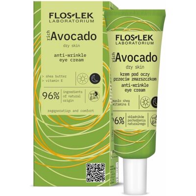 FlosLek Laboratorium richAvocado Anti-Falten-Augencreme - Augenpflege FlosLek Laboratorium richAvocado Anti-Falten-Augencreme - Augenpflege