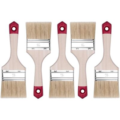 HARDY WORKING TOOLS - Pennellesse Set 5-sezioni - 75 mm - Paint Brush Set HARDY WORKING TOOLS - Pennellesse Set 5-sezioni - 75 mm - Paint Brush Set