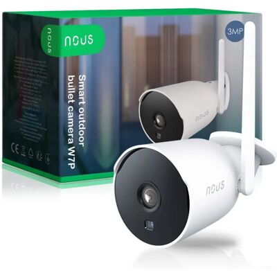Telecamera di Sicurezza WiFi Nous W7P - 1080P IP66 Telecamera di Sicurezza WiFi Nous W7P - 1080P IP66