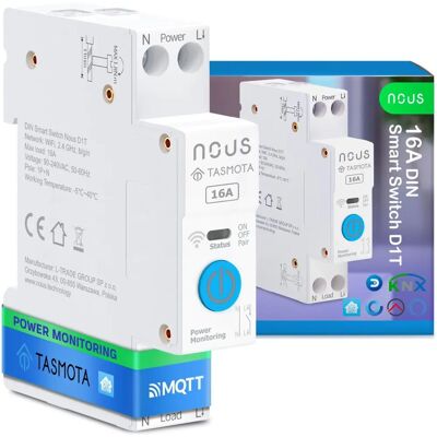 NOUS D1T Okos Wi-Fi-relé modul - Vezérlés & Mérés NOUS D1T Okos Wi-Fi-relé modul - Vezérlés & Mérés