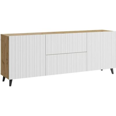 Artisan Chêne Artisan - Természetes sötét 180 cm TV-szekrény Artisan Chêne Artisan - Természetes sötét 180 cm TV-szekrény