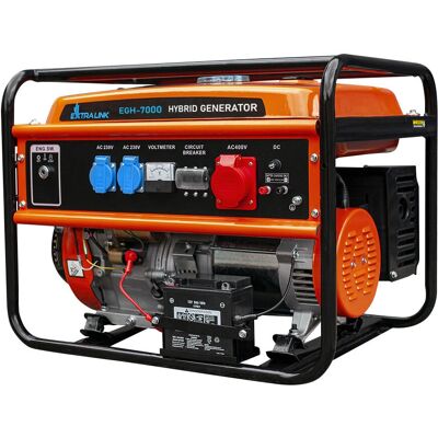 Extralink Stromgenerator EGH-7000 Hybrid - 7 kW - Generator Extralink Stromgenerator EGH-7000 Hybrid - 7 kW - Generator