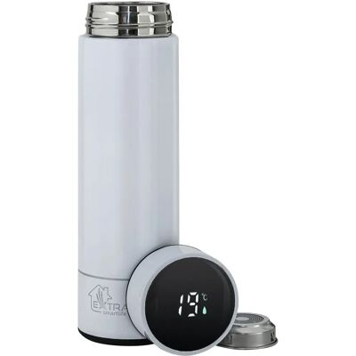 Extralink - MUG-SMART500 - Blanc - 500 ml - Gobelet de voyage - Publicité Extralink - MUG-SMART500 - Blanc - 500 ml - Gobelet de voyage - Publicité