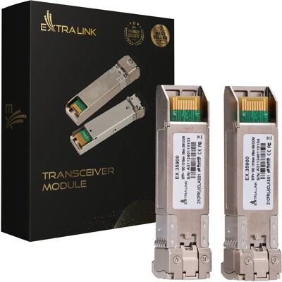 Extralink SFP+ 10G 2er-Pack - Transceiver Extralink SFP+ 10G 2er-Pack - Transceiver