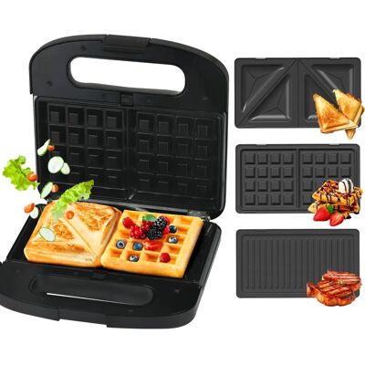 Extralink SJ-37A 3-in-1 Sandwich, Grill & Waffeleisen Extralink SJ-37A 3-in-1 Sandwich, Grill & Waffeleisen