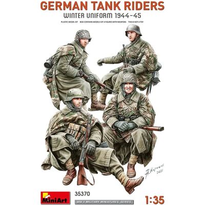 Mini Art 1:35 Historical Tank Riders Winter 44/45 - Figure Mini Art 1:35 Historical Tank Riders Winter 44/45 - Figure