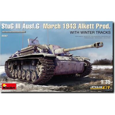 Mini Art StuG III G März 1943 - Kunststoffmodellbausatz Mini Art StuG III G März 1943 - Kunststoffmodellbausatz