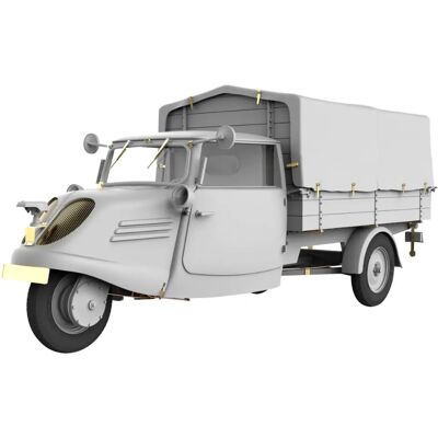 Mini Art Modellkit - 1:35 Deutscher TEMPO E400 Militärlader Mini Art Modellkit - 1:35 Deutscher TEMPO E400 Militärlader