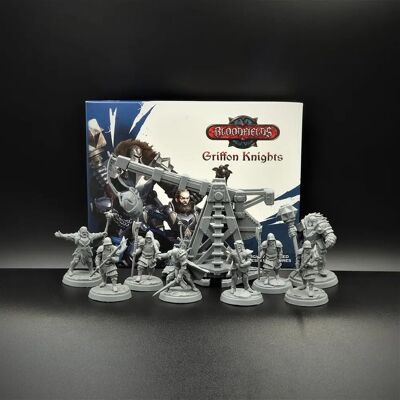 Titan Forge Bloodfields Griffon Knights Starter Set - Miniaturen für Figurenspiel Titan Forge Bloodfields Griffon Knights Starter Set - Miniaturen für Figurenspiel