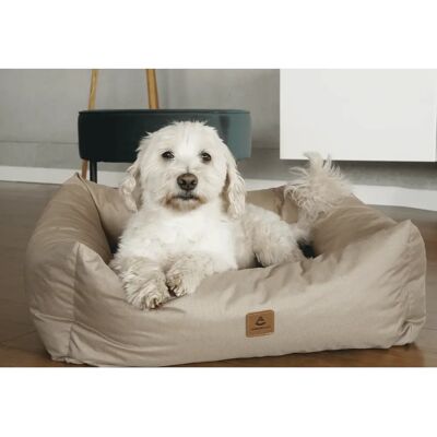 Animood Lit pour Animaux - Imperméable, Résistant, Beige - Support & Style - Publicité Animood Lit pour Animaux - Imperméable, Résistant, Beige - Support & Style - Publicité