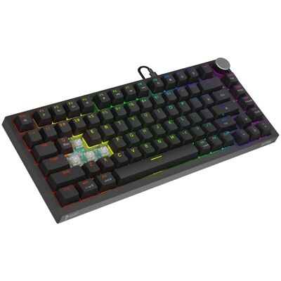 Tastiera da gaming Savio Astral Black Jade - US International Tastiera da gaming Savio Astral Black Jade - US International