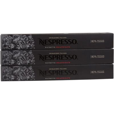 NESPRESSO - Ristretto Decaffeinato - Bezkofeinowa - Ristretto - Kapsułki kawy NESPRESSO - Ristretto Decaffeinato - Bezkofeinowa - Ristretto - Kapsułki kawy