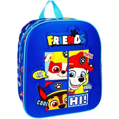 Paw Patrol - Przedszkole - Navy - 3D - Plecak Paw Patrol - Przedszkole - Navy - 3D - Plecak