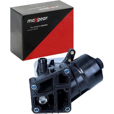 Radiator de ulei Maxgear - Răcit cu apă, cu garnitură și filtru - Compatibil VW, Seat, Skoda Radiator de ulei Maxgear - Răcit cu apă, cu garnitură și filtru - Compatibil VW, Seat, Skoda