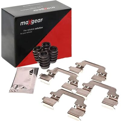 Maxgear 27-2479 Hinterachse Bremssatz - Scheibenbremsbelag Zubehör für BMW 5 Touring, X3, 5 Maxgear 27-2479 Hinterachse Bremssatz - Scheibenbremsbelag Zubehör für BMW 5 Touring, X3, 5