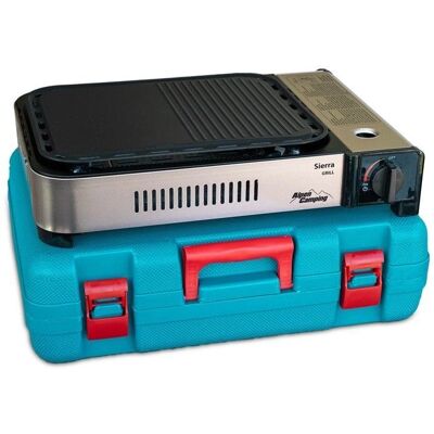 ALPEN CAMPING Barbacoa 2100W 30x24 cm Gril à gaz - Publicité ALPEN CAMPING Barbacoa 2100W 30x24 cm Gril à gaz - Publicité