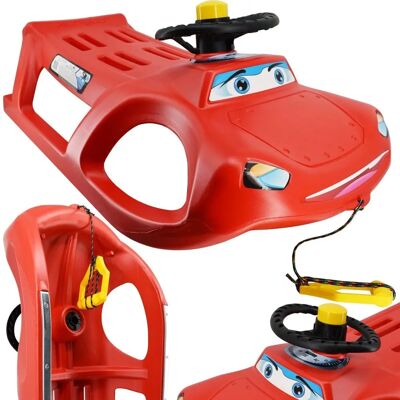 Prosperplast Zigi-Zet Steering Narty - Czerwony Prosperplast Zigi-Zet Steering Narty - Czerwony