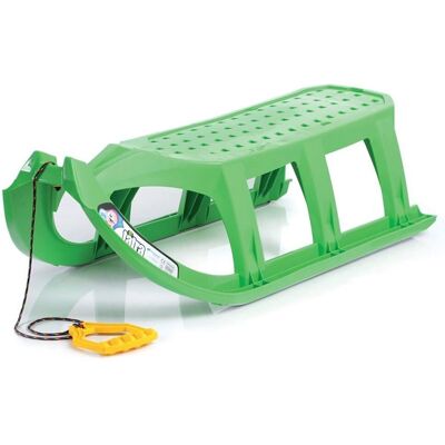 Prosperplast Tatra Niebieski - Ślizgi ze stali, Pasek z liny, 109x31x40 cm - Sanki Prosperplast Tatra Niebieski - Ślizgi ze stali, Pasek z liny, 109x31x40 cm - Sanki