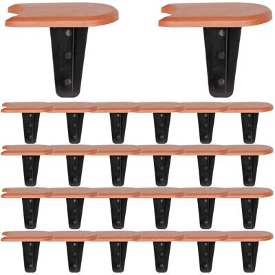 Deuba Tuinrand - 3,8m Plasticomranding voor Gras & Planten Deuba Tuinrand - 3,8m Plasticomranding voor Gras & Planten