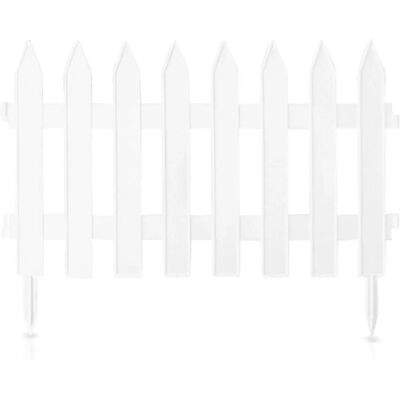 Prosperplast Gartenzaun Garden Classic Weiß 3,5m Prosperplast Gartenzaun Garden Classic Weiß 3,5m