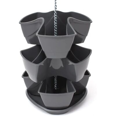 Giardino verticale Coubi Herbal Prosperplast - 9L - Moderno, leggero, facile da appendere Giardino verticale Coubi Herbal Prosperplast - 9L - Moderno, leggero, facile da appendere