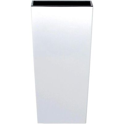 Vaso di fiori PROSPERPLAST Urbi Square 325 - Quadrato, Bianco, 33x61x33 cm Vaso di fiori PROSPERPLAST Urbi Square 325 - Quadrato, Bianco, 33x61x33 cm