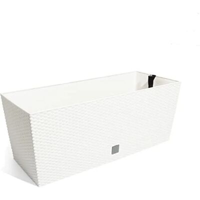 Jardinera rectangular 72L con autorriego - Prosperplast Jardinera rectangular 72L con autorriego - Prosperplast