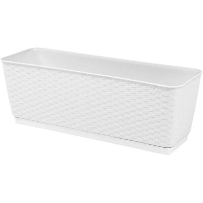 Prosperplast - Ratolla P 12l - Bianco - 12L - Flowerpot Prosperplast - Ratolla P 12l - Bianco - 12L - Flowerpot