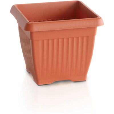 Prosperplast Blumentopf Terra 13,8L - Modernes Design - 300x300x250 - Anthrazit Prosperplast Blumentopf Terra 13,8L - Modernes Design - 300x300x250 - Anthrazit