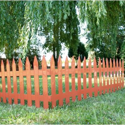 Briko Bonomi Gartenzaun 6 Stück 370cm - Garten Zaun Briko Bonomi Gartenzaun 6 Stück 370cm - Garten Zaun