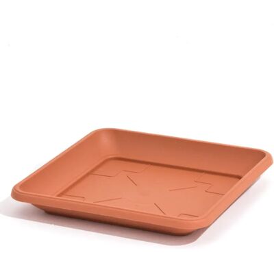 Prosperplast Terra Alusta/Lautanen - 27x27x3.8 cm - Kukkaruukun pohja Prosperplast Terra Alusta/Lautanen - 27x27x3.8 cm - Kukkaruukun pohja