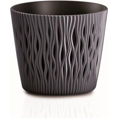 Prosperplast Pot de Fleurs Rond Sandy - Pot de fleurs - 12.8 x 12.8 x 11.1 cm Prosperplast Pot de Fleurs Rond Sandy - Pot de fleurs - 12.8 x 12.8 x 11.1 cm