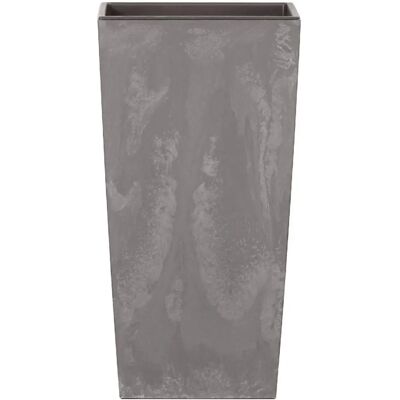 Vaso di fiori quadrato Prosperplast Urbi - 49L - Grigio Vaso di fiori quadrato Prosperplast Urbi - 49L - Grigio