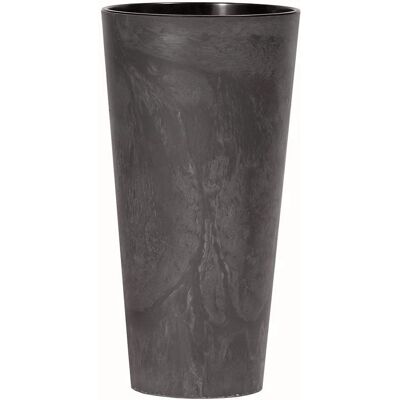 Prosperplast Tubus Slim Effect - Doniczka i Zbiornik na Wodę Antracyt Prosperplast Tubus Slim Effect - Doniczka i Zbiornik na Wodę Antracyt