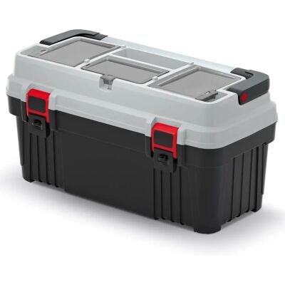 Kistenberg Optima 60 Alu Cassetta degli Attrezzi - Multifunzionale, Polimeri Resistenti, Manico in Alluminio Kistenberg Optima 60 Alu Cassetta degli Attrezzi - Multifunzionale, Polimeri Resistenti, Manico in Alluminio