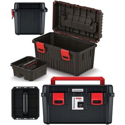 KISTENBERG Modello khv603535 Scatola degli Attrezzi - Heavy-duty, Impermeabile, Rinforzata KISTENBERG Modello khv603535 Scatola degli Attrezzi - Heavy-duty, Impermeabile, Rinforzata