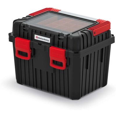 Kistenberg Heavy Werkzeugkoffer - Verstärkter Polymer, Aluminiumgriff, Wasserdicht Kistenberg Heavy Werkzeugkoffer - Verstärkter Polymer, Aluminiumgriff, Wasserdicht
