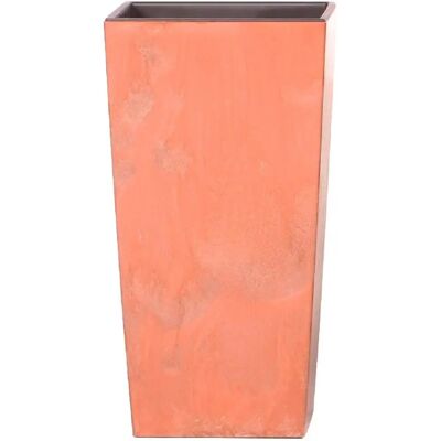 Pot en plastique Urbi Square Effect - 19L - Terracotta - Publicité Pot en plastique Urbi Square Effect - 19L - Terracotta - Publicité