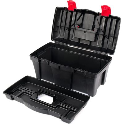 Kristenberg Werkzeugaufbewahrungsbox - Abschließbarer DIY-Werkzeugkasten - Trag tray - 4 Modelle Kristenberg Werkzeugaufbewahrungsbox - Abschließbarer DIY-Werkzeugkasten - Trag tray - 4 Modelle