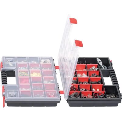 Organizzatore di stoccaggio durevole Kistenberg KNOS403010S con divisori rimovibili - Tipo di stoccaggio Organizzatore di stoccaggio durevole Kistenberg KNOS403010S con divisori rimovibili - Tipo di stoccaggio